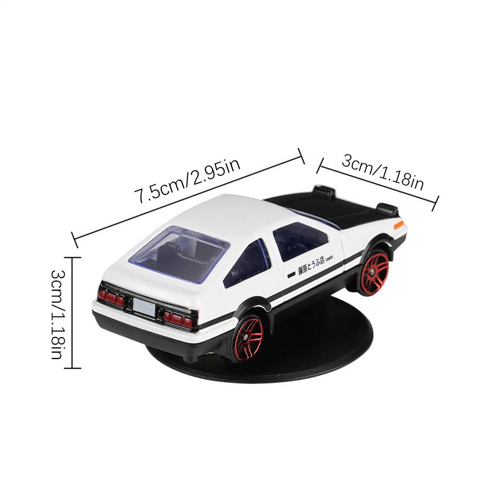 AE86 Автомобиль Дрифт Вращающиеся Украшения Приборная панель Авто Поворотная модель AE 86 Гонки Декор Салон Авто Классическая Центральная консоль Украшение