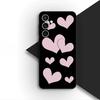 Чехол для телефона для Xiaomi Redmi 15 15C A4 A5 9A 9C NFC Note 9 8 9T 8T 5G Мягкий силиконовый чехол Звезда Темно-красный Сердце Любовь