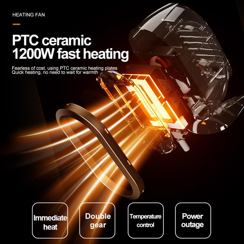 Электрический обогреватель, зимний мини-отопительный вентилятор, домашний офисный обогреватель, теплым воздухом, настольный обогреватель