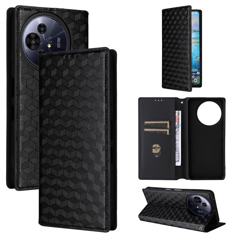 Кожаный флип-чехол для TCL 50 NxtPaper 5G/TCL 50 Pro NxtPaper 5G кожаный чехол противоударный кошелек противоударные бамперные чехлы