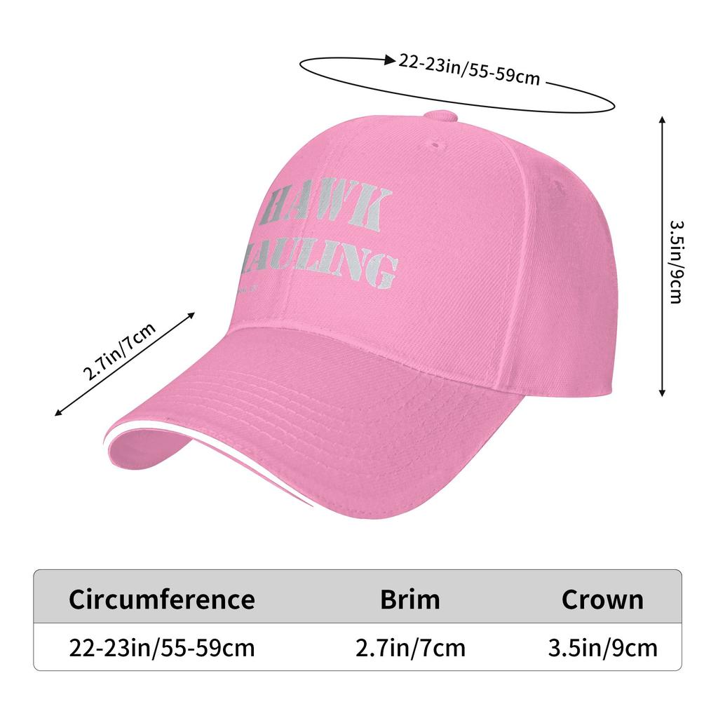 Hawk Hauling Door Decal Casual Baseball Cap Over The Top Running Hippie Hip Hop Hats Summer Sun Visor Unisex Vintage Baseball Caps