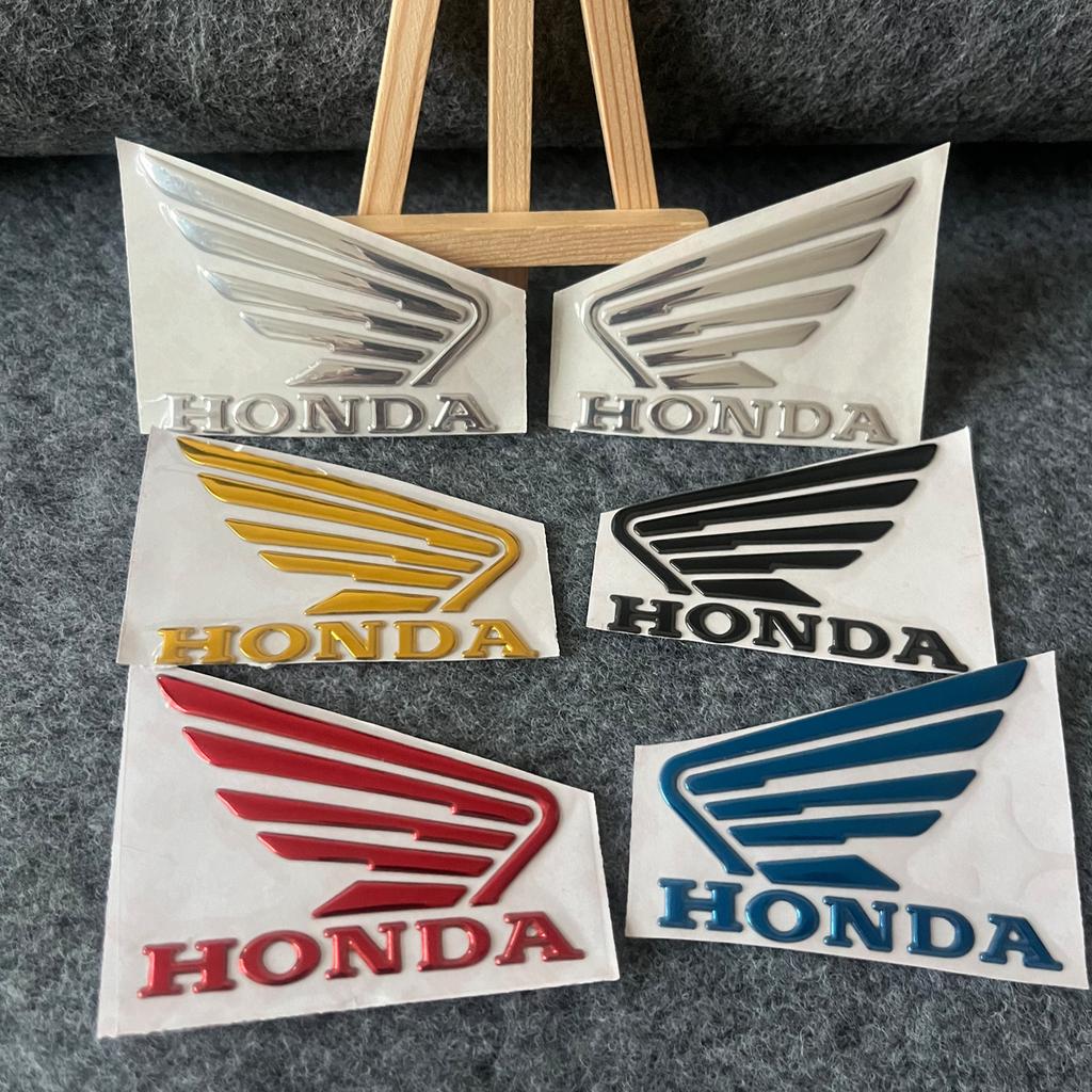 3D Стикеры Логотип Honda Наклейки на Крыло Бака