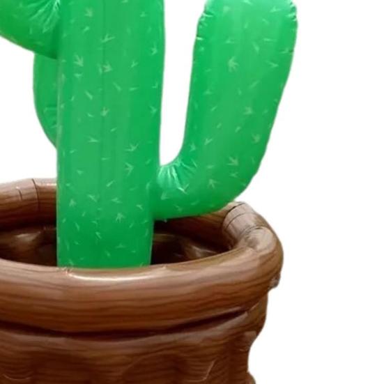 Надувное ведро для льда, держатель для кактуса и пальмы, многоразовый охладитель для напитков на пляже, для пикников и кемпинга