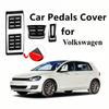LHD Car Pedal Cover for VW Tiguan 2017-2023 Passat B8 Golf 7 8 T-cross T-roc Troc for Skoda Octavia A7 for Seat Leon 5F MK3