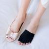 Summer Half Palm Five Fingers Socks Ladies Invisible Thin High Heel Front Foot Open Toe Socks For Women
