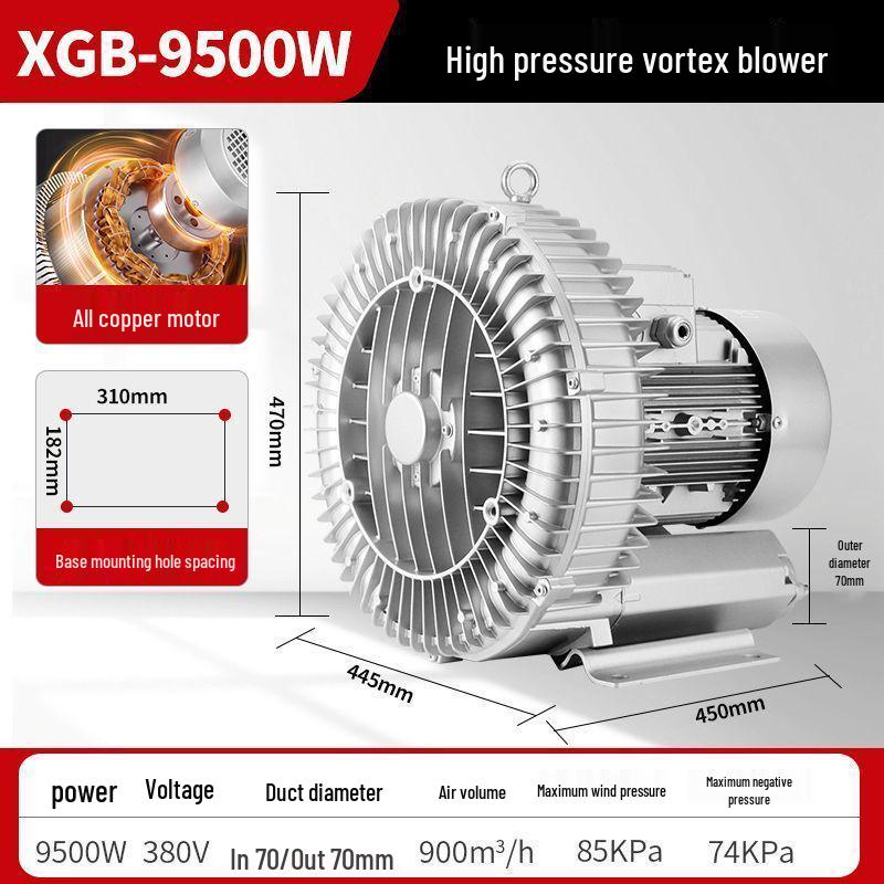 Vortex High-Pressure Industrial Vacuum and Aerator Pump