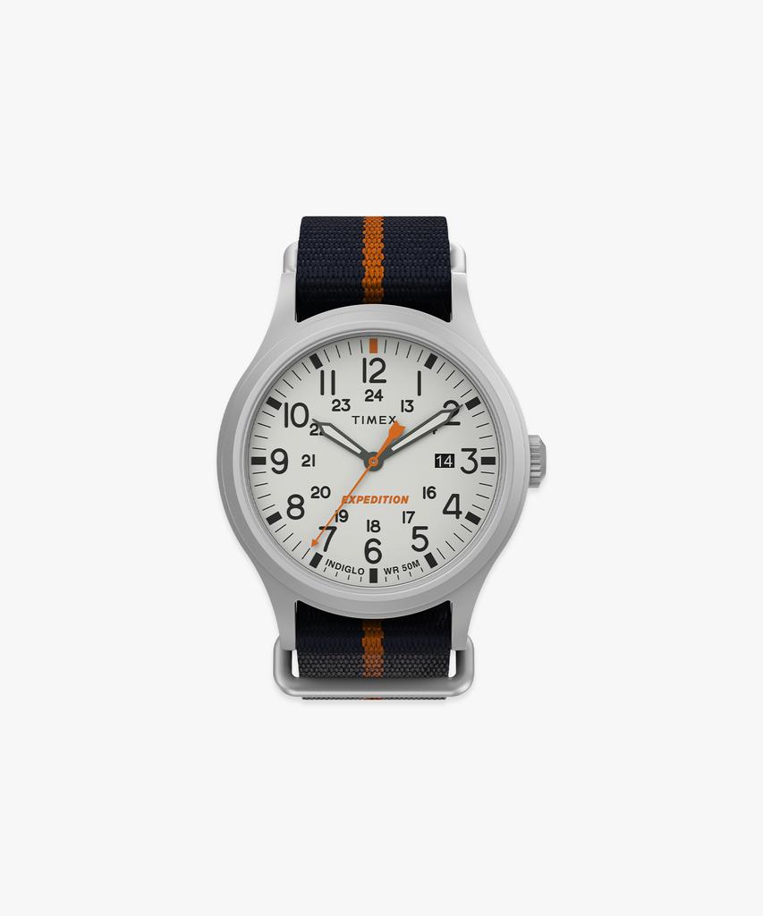 Taimaegseu Expedition Sierra Indiglo Тканевые Светящиеся Часы 40 мм