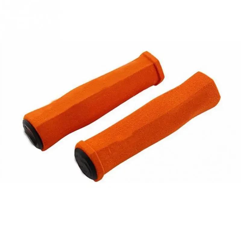2 шт. пенопластовая силиконовая губка велосипедный руль ручка переключения передач горный велосипед высокая плотность сверхлегкая ручка противоскользящие детали велосипеда