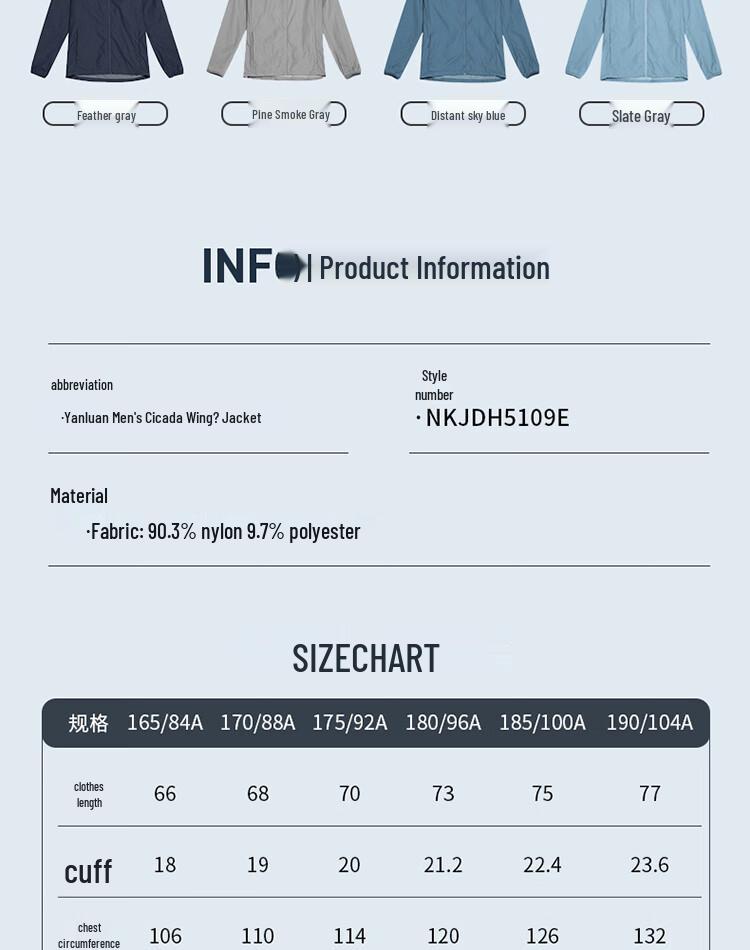 NORTHLAND Men's 'Rockfall' Ultralight Cooling Sun Protection Jacket