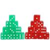 Игровые Кубики Квадратные Блоки Математическое Обучение Образовательная Игрушка Кубики Маленькие Разноцветные Акриловые Шестигранные Кубики Кубики с Точками