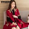 Autumn and Winter Women's Scarf Thick Cloak Shawl Korean Version of All-match Printing Scarf Cloak Women
