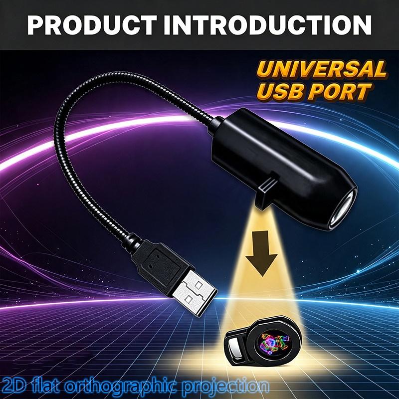 Рождественский Проектор Свет Режимы Переключаемые Узоры USB Проектор Атмосферный Свет Праздничная Вечеринка Потолок Рождественское Украшение