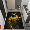 Ronaldo's Legacy In Red Themed Anti-Slip Rugs - Polyester Home Decor, Suitable for Bedrooms, Living Rooms, Doorways, Studios, and Decorations