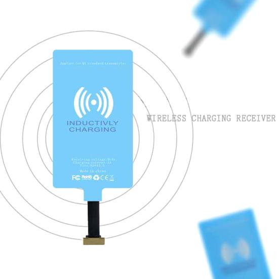 Беспроводной приемник зарядки Charge Mini 8Pin Универсальный Быстрый Type-C Qi Беспроводная зарядная панель