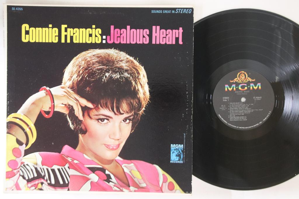 LP Пластинка КОННИ ФРЭНСИС - Ревнивое сердце ST90645 MGM 1966 США Поп Б/У