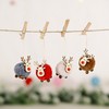 Christmas Felt Deer Pendant Xmas Tree Decorative Hanging Elk Party Decor Home Christmas Cute Deer Crafts Ornaments