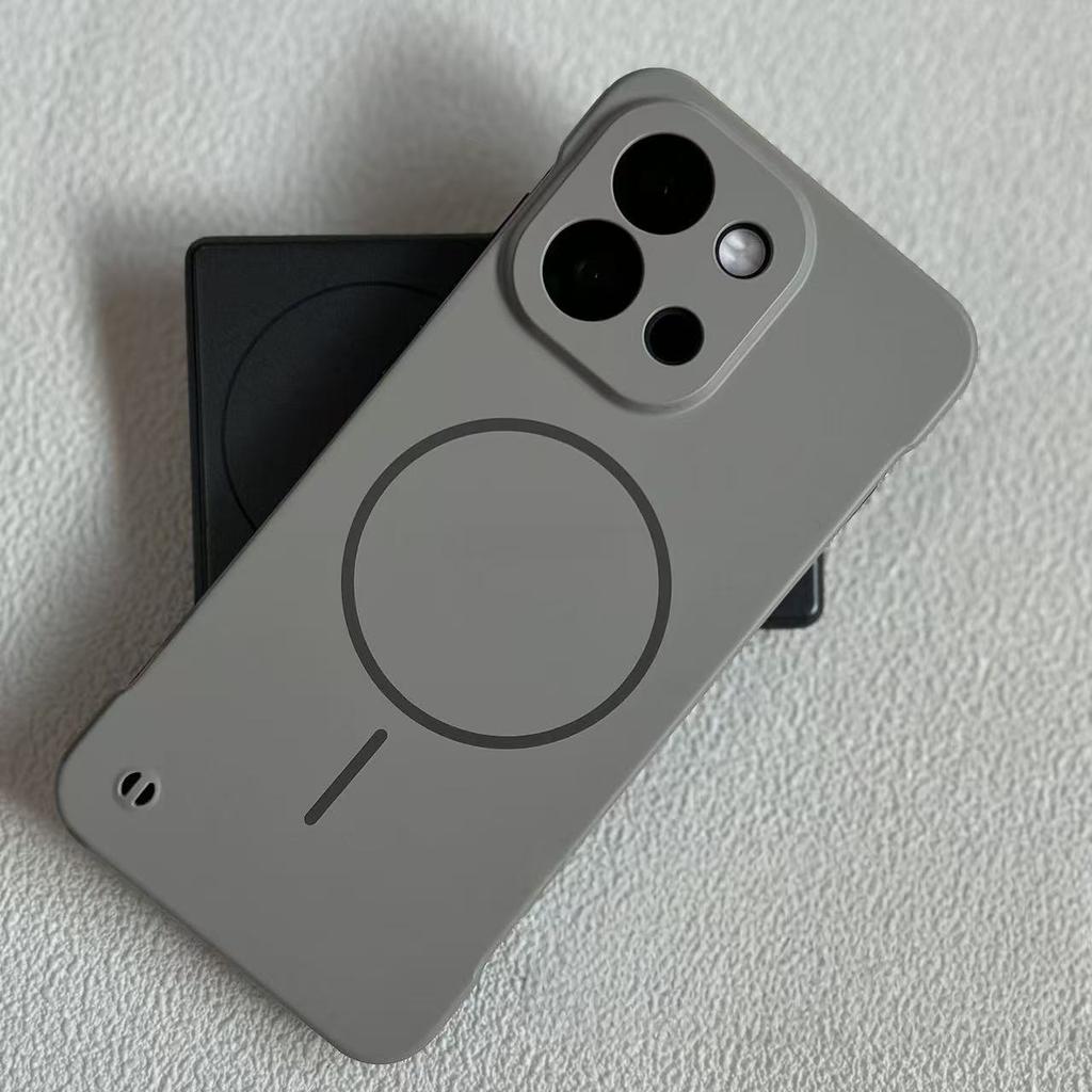 Безрамочный Ультратонкий Магнитный Чехол Для Oneplus Turbo6 1 13 13T ACE6 Ace 3 Pro Для Беспроводной Зарядки Матовый Жесткий ПК Чехол