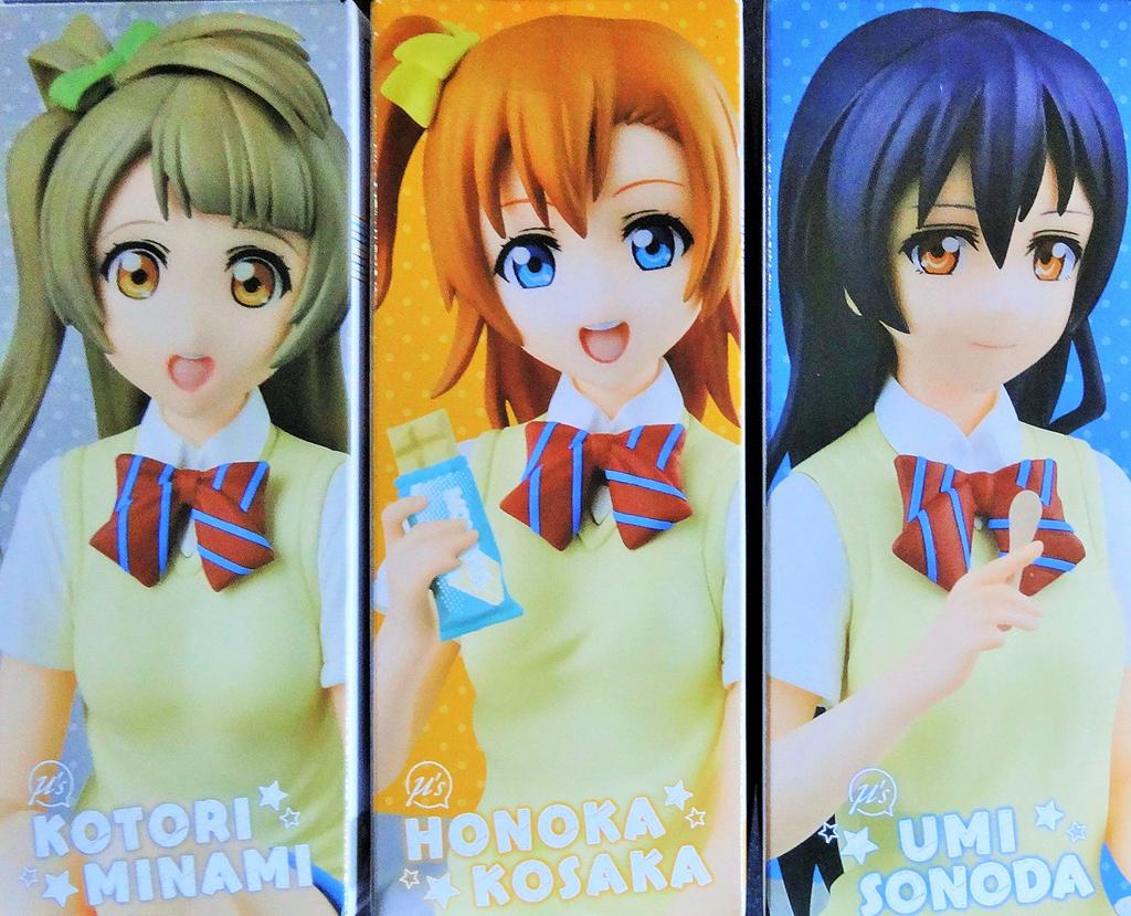 Love School Figure Set Live! "After Moments" [Honoka, Umi, Kotori]