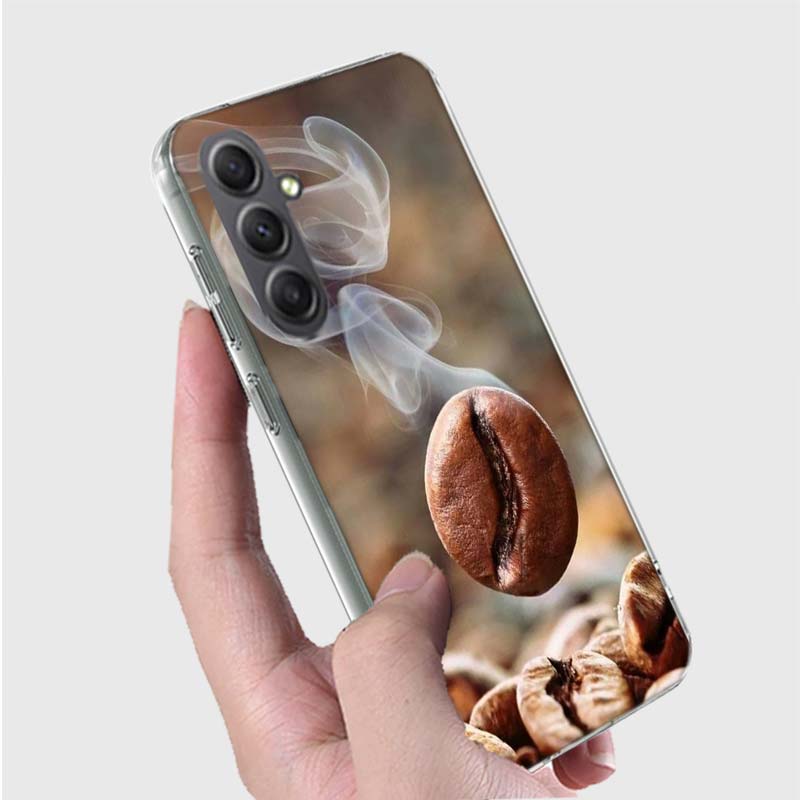 Newly Baked Coffee Beans Phone Case for Samsung A16 A26 A36 A56 A17 A37 A57 A07 A06 A02S A03 A04S A05S Galaxy Note 20 10 A50S A7