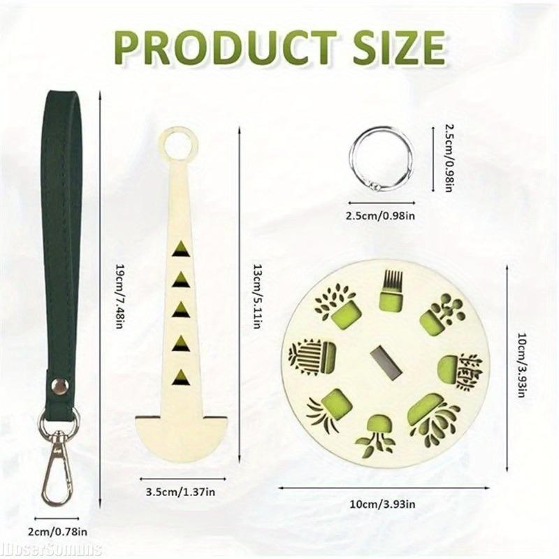 Держатель пряжи, деревянный прядильный инструмент, подставка для принадлежностей для вязания крючком, швейная катушка с ремешком на запястье, моталка для шерстяных клубков