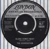 7inch Record ASSOCIATION - Along Comes Mary HLT10054 London Records, 1966 UK Rock Used