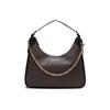 Женская сумка через плечо Wilma Classic с монограммой, коричневая 30R3G3WH3B-BROWN-BLK