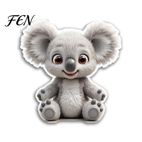 Animal Patterns Magnets Acrylic Refrigerator Magnet, Cow Sheep Koala Frog Seal Bulletin Board Fridge Magnetic Decoration for Lockers Whiteboards Metal