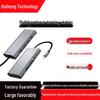 Док-станция USB-C 11-в-1: HDMI, VGA, Картридер, Сетевой порт, USB, Конвертер дисплея для телефона/ноутбука