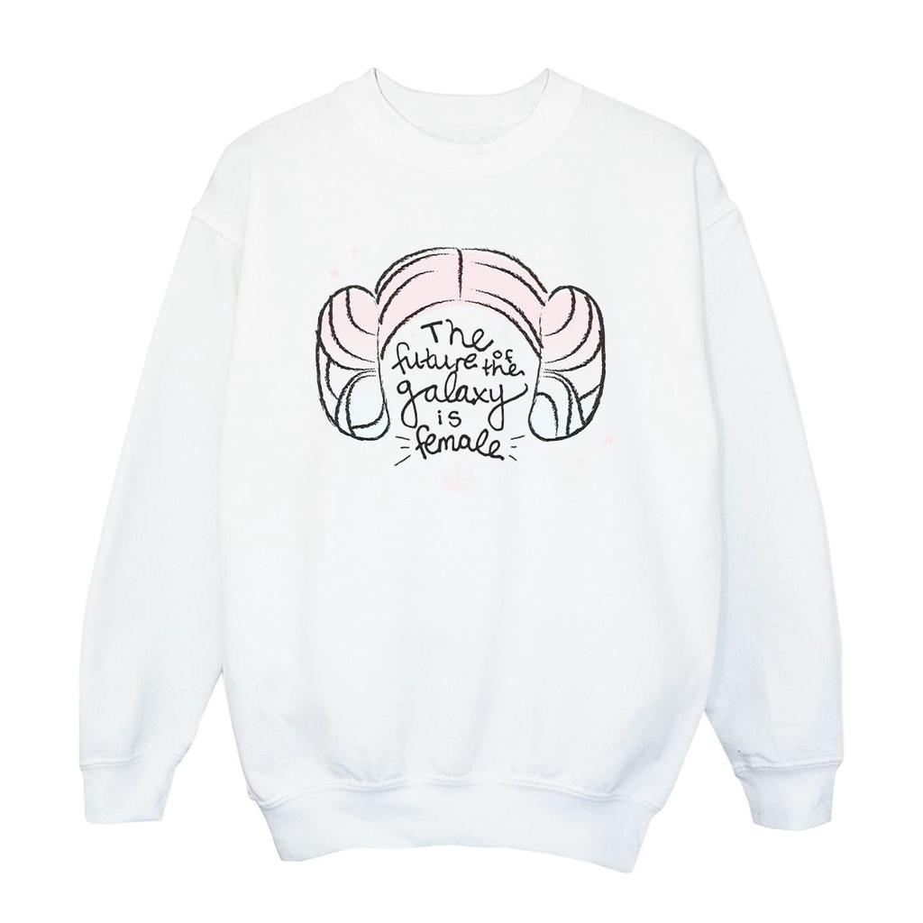 STAR WARS Свитшот для девочек «Принцесса Лея — будущее галактики»