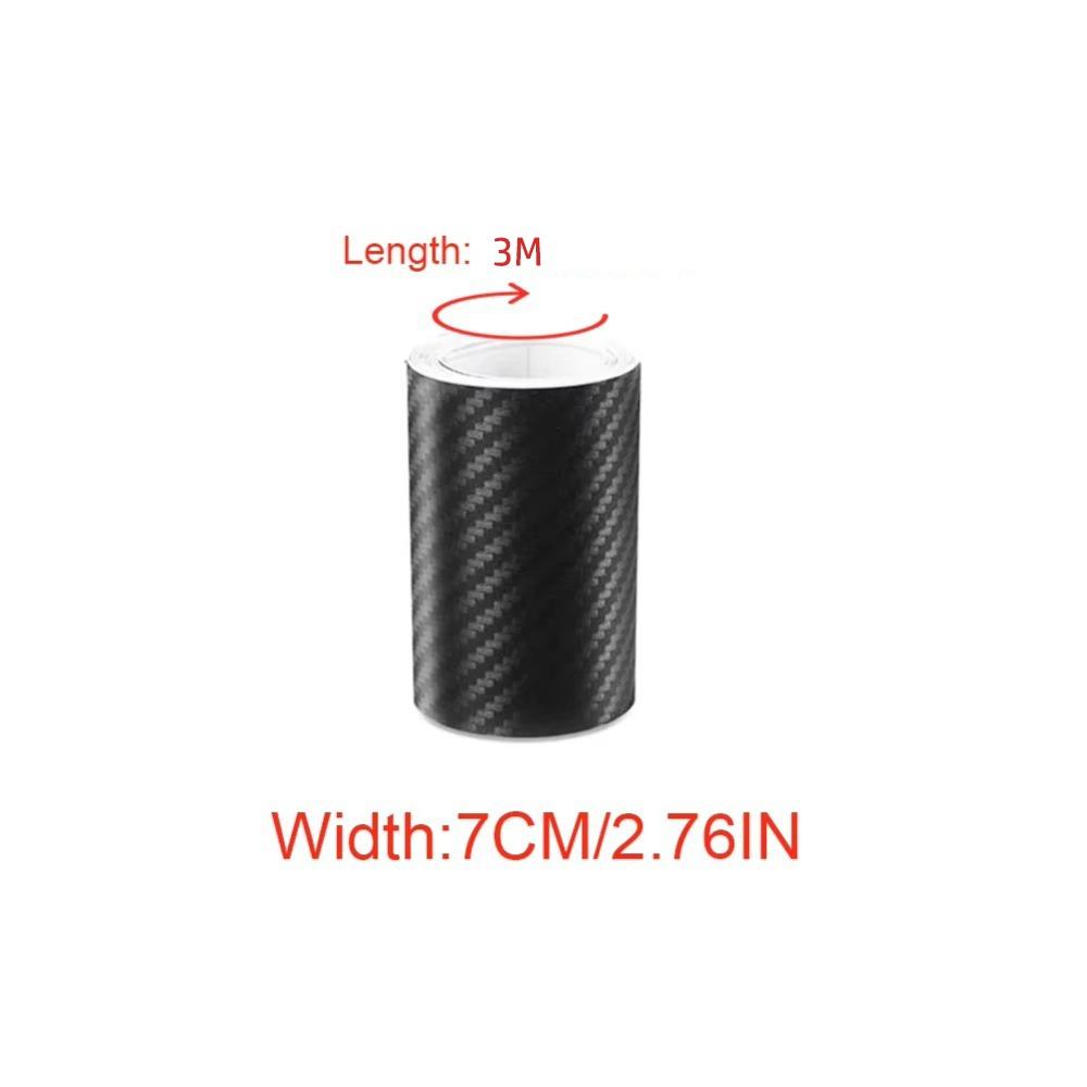 Anti Scratch Carbon Fiber Sticker 3D Car Protective Film New Car Bumper Sticker
