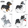 Micro Particle Building Block Puzzle Assembly Toy Diamond Block Dachshund Dog Pets DIY Building Toy Children Gift Educational Assembly Bricks