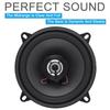 5-дюймовый 400 Вт универсальный автомобильный Hi-Fi коаксиальный динамик автомобильная дверь музыкальный стереодинамик