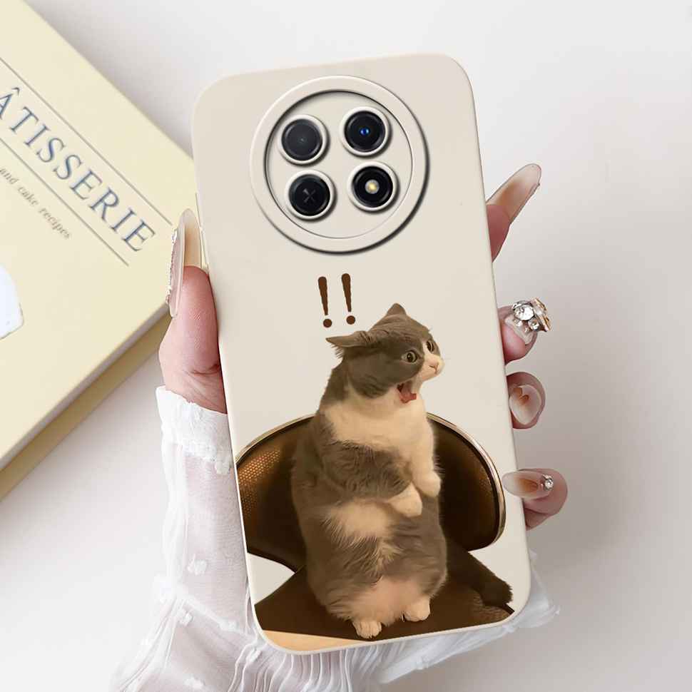 For Huawei nova Y91 Case STG-LX1 Cute Cartoon Rabbit Soft Silicone Cover For Huawei Enjoy 60X STG-AL00 6.95" Butterfly Shell