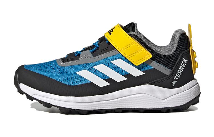 adidas Terrex Agravic Flow Trail LEGO Ярко-синий Облачно-белый Серый Три GS IE4976
