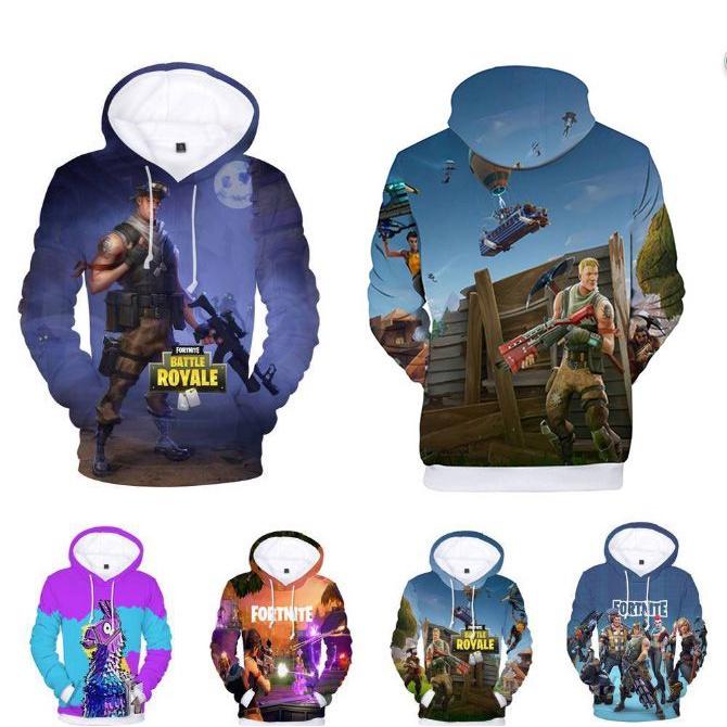 Толстовка-куртка с 3D-печатью Fortnite Battle, свитшот, материал спандекс, круглый вырез, хип-хоп стиль