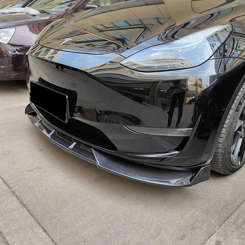 Комплект передней губы для Tesla Model Y: Защита бампера и защита от столкновений