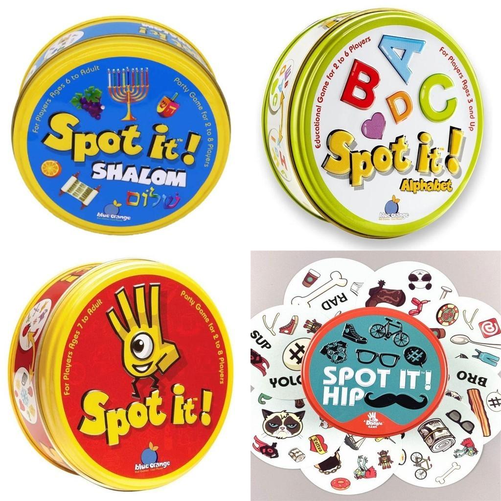 Карточная игра Dobble Spot It - Быстрая, семейная, веселая для всех возрастов