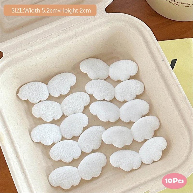 10 шт. милые мультяшные крылья бант звезда крышка карты украшения милые самодельные заколки для волос аксессуары подарок самодельные швейные материалы