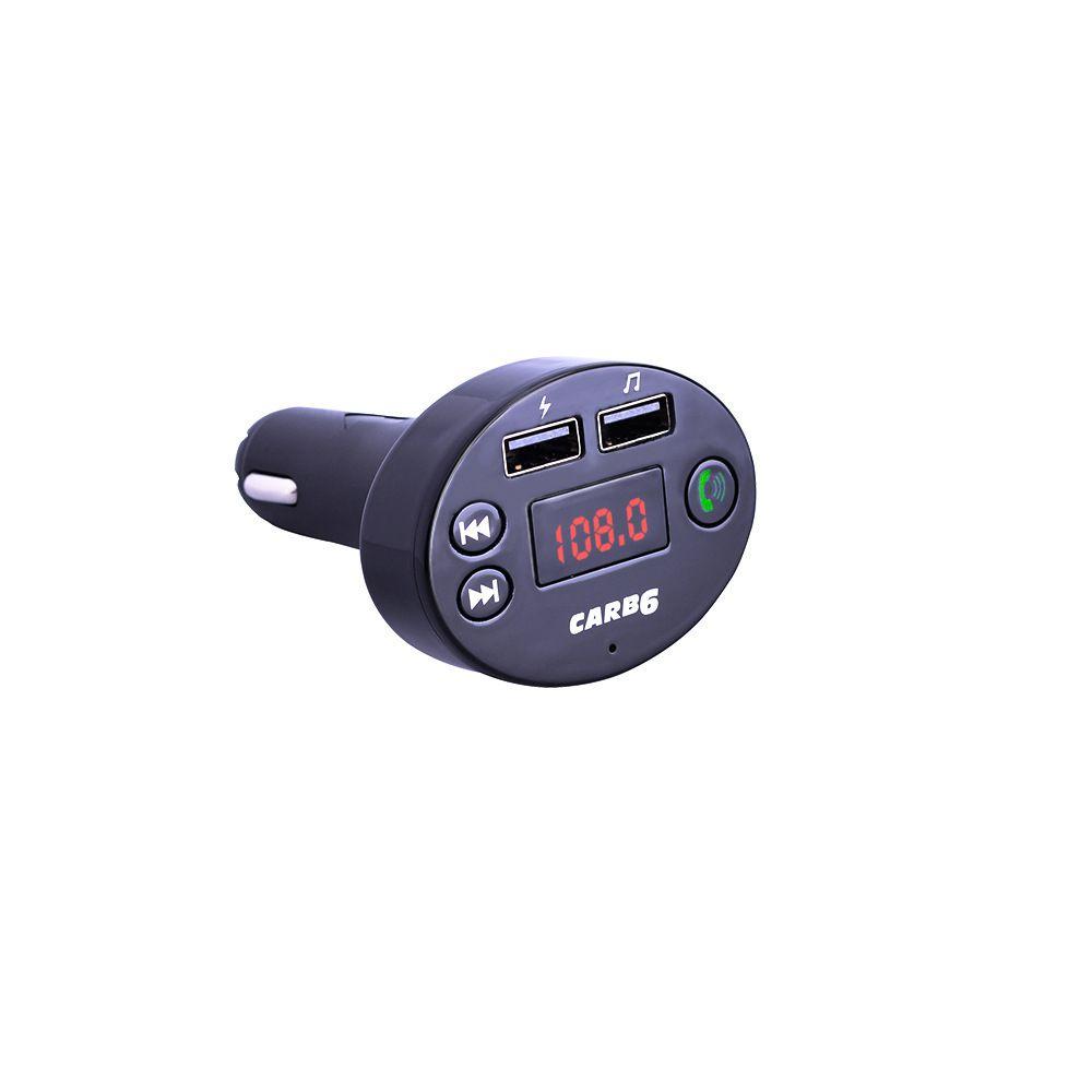 Премиальное беспроводное Bluetooth автомобильное USB зарядное устройство 3.6А FM-трансмиттер Радиоадаптер для воспроизведения MP3