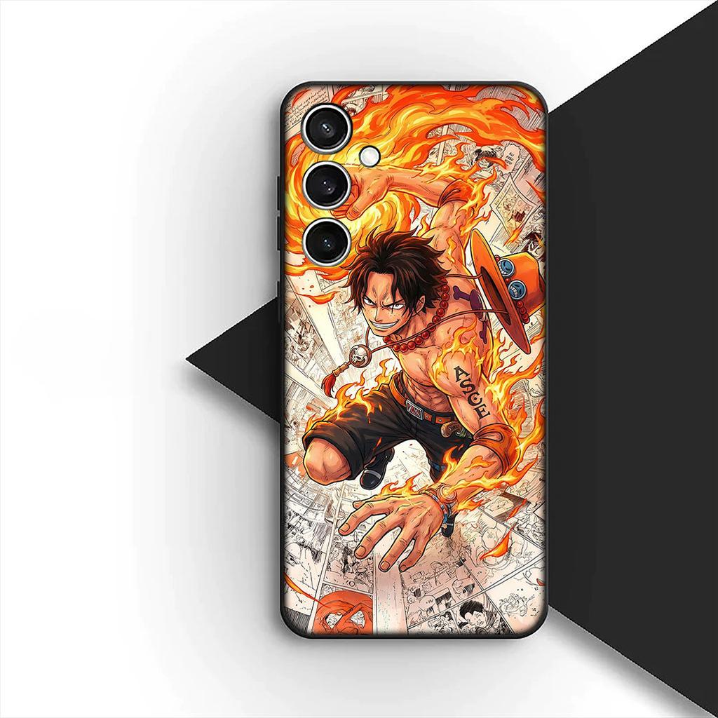 Soft Cover for Huawei P30 P20 Mate 20 Lite Pro Y7 Y6P Y7A 2019 Nova 5T 3I Casing Phone Case Portgas D Ace One Luffy Pieces