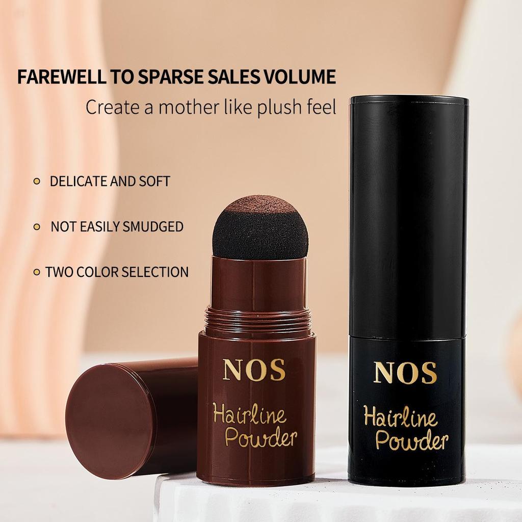 Водостойкая пудра-карандаш для линии роста волос и контурирования для высокого лба и тени на бакенбардах