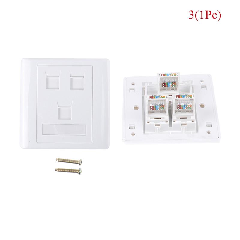 86-типовая компьютерная панель розеток сетевого модуля Cat5E Rj45, интерфейсная розетка