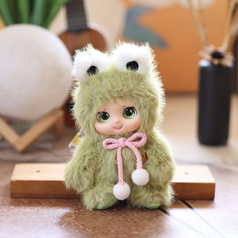 Мультяшный Милый Виниловый Плюшевый Животный Кукла Мягкие Игрушки Брелок Шнурок Подвеска для Рюкзака Сумки Подвеска для Пары Украшения Тряпичная Кукла Детские Подарки