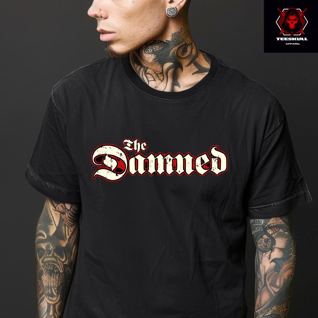26 The Damned Punk Rock Band Tee Unisex Heavy Cotton T-SHIRT S-3XL Unisex T-Shirt