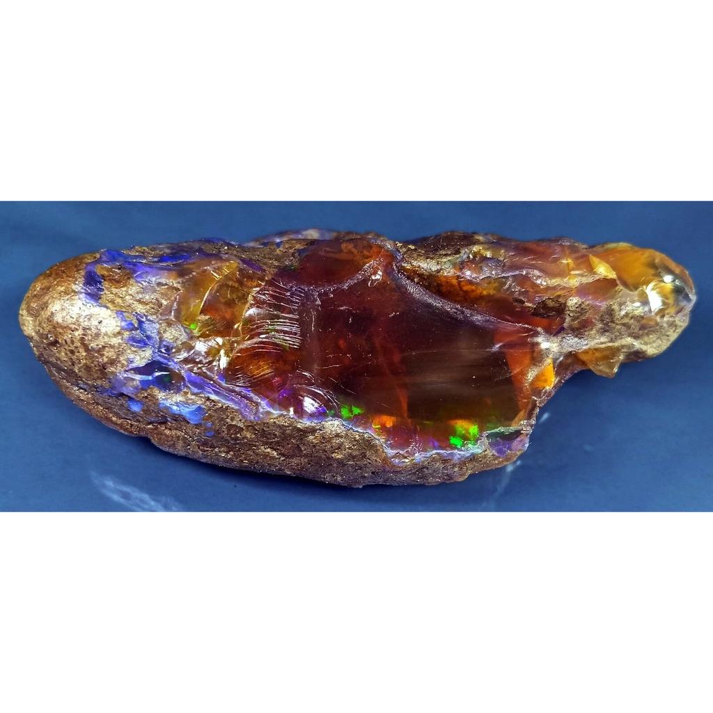 Stunning Natural Rough Fire Opal Ethiopian Opal Raw 262-263 Ct Gemstone