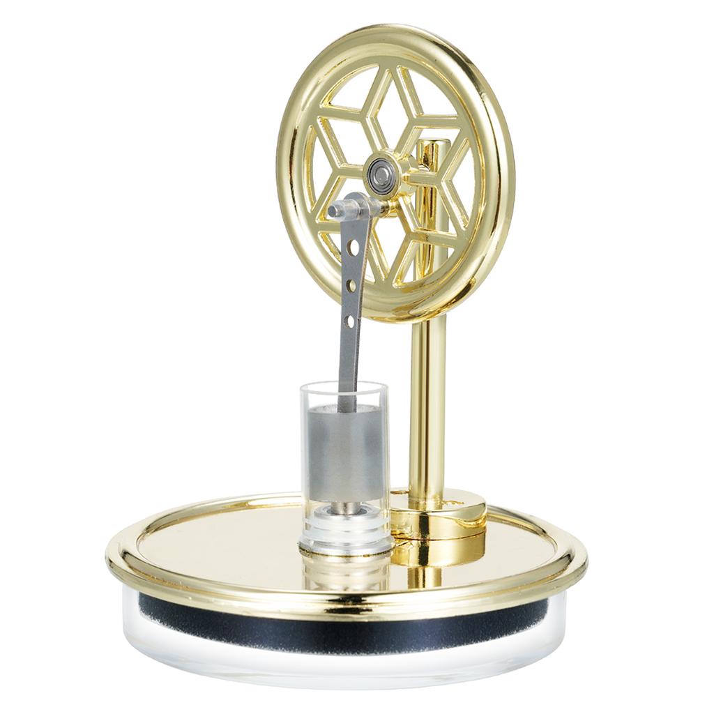 Low Temperature Stirling Engine Assembled Educational Steam Heat Model for Classroom Teaching