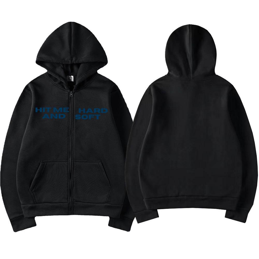 2025 Tour 'Hit Me Hard and Soft' Zipper Hoodies for Men & Women