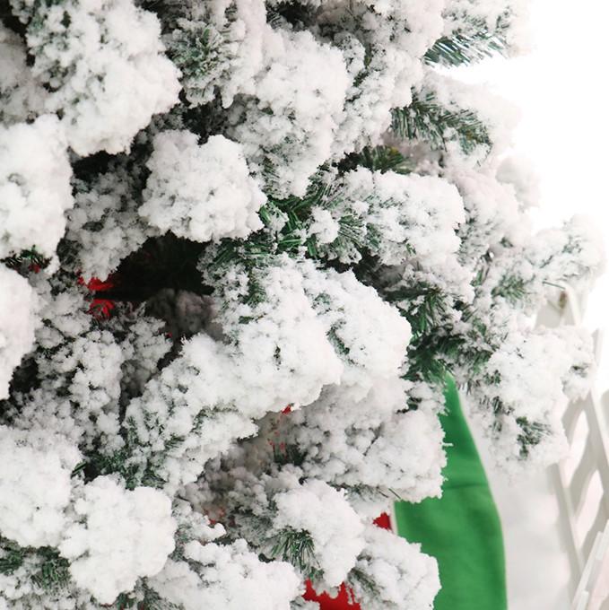 StarryLights snow-covered Christmas tree 180 cm x 75 cm - dense and full of winter charm