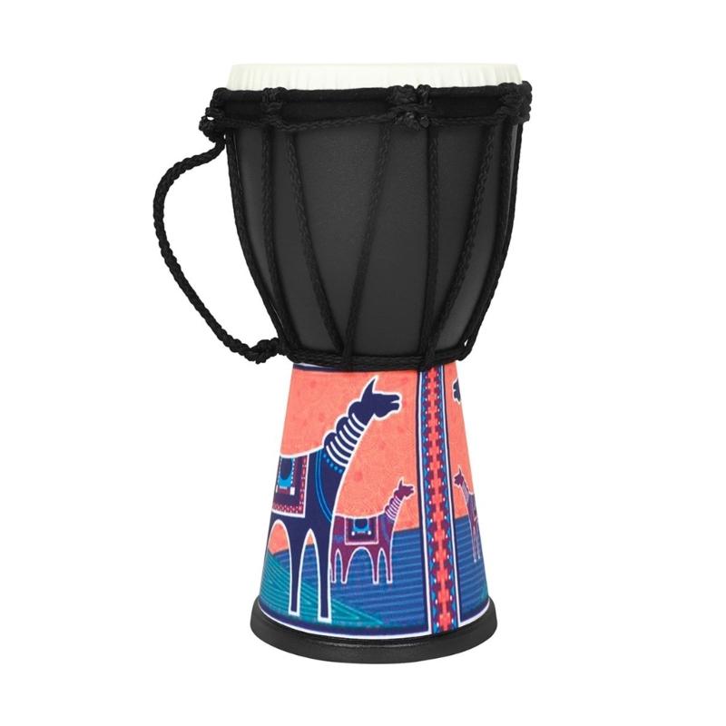 4Inch Portable African Drum Children Hand Durm Percussions Musical Instrument
