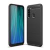 Case for Your Xiaomi Redmi Note 8 In Brushed Carbon Fiber TPU Black